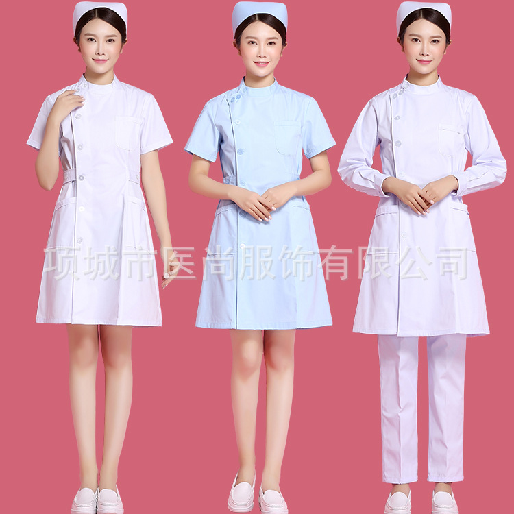 Medical Lab Gown - Nurse Costume for Women Medical Clothing