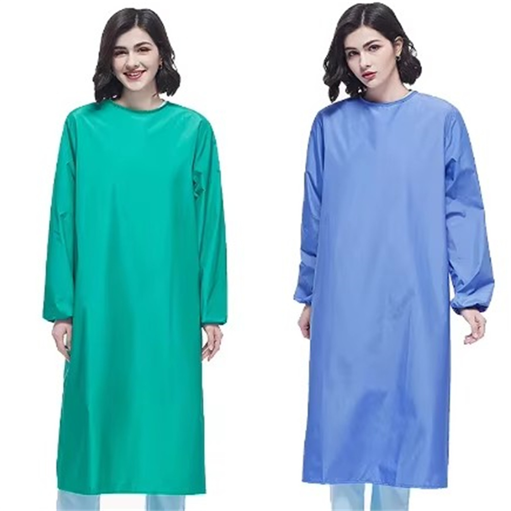 NEW Women Waterproof Gown SPA  - Medical Lab Gown 评论和价格