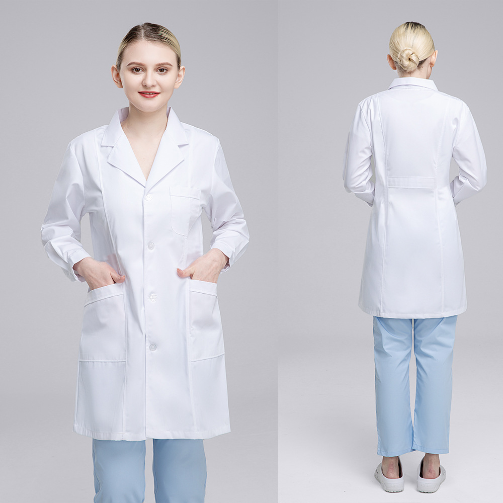 Professional Men Doctors Cloth - Medical Lab Gown 评论和价格