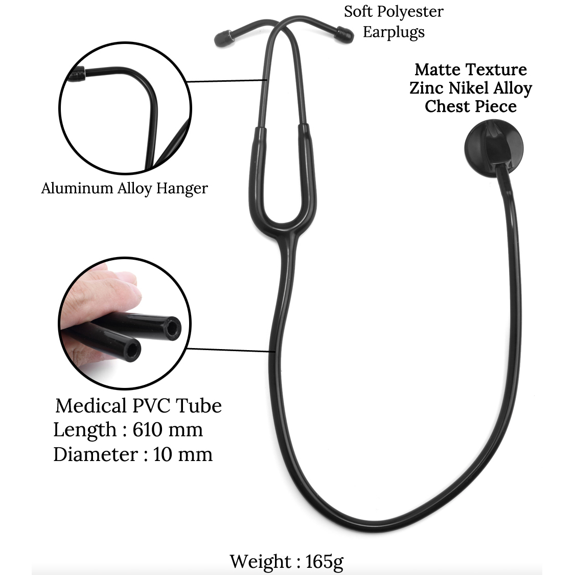 All Black Medical Cardiology D - Medical Lab Equipments 评论和价格
