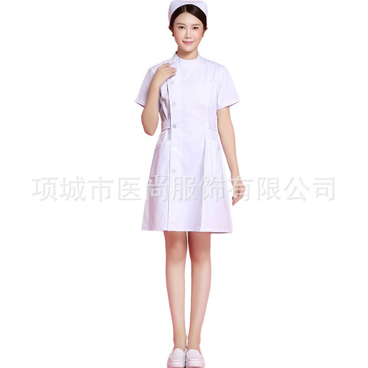 Nurse Costume for Women Medica - Medical Lab Gown 评论和价格