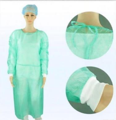 Knitted cuffs 10 pcs disposabl - Medical Lab Gown 评论和价格