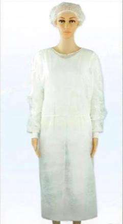 Knitted cuffs 10 pcs disposabl - Medical Lab Gown 评论和价格